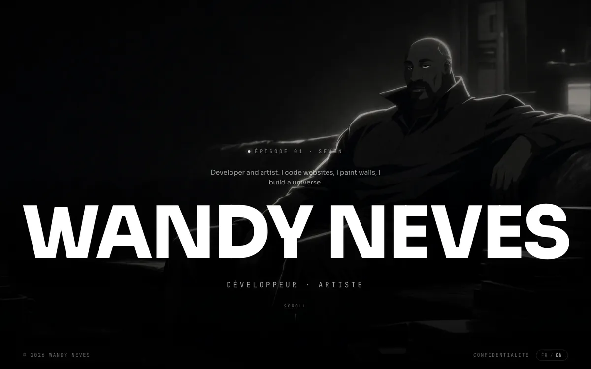Capture du site wandyneves.com